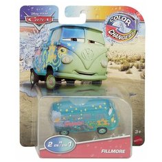 Машинка Cars меняющая цвет Филлмор GYM69 Mattel