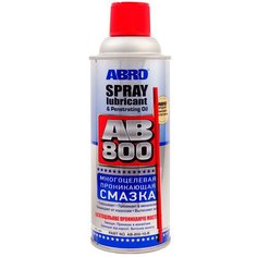 Смазка проникающая ABRO AB800 Spray Lubricant & Penetrating Oil - Made in U. S. A. Многоцелевая проникающая смазка спрей 400 мл. AB-800-10R