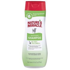 Шампунь Для Белых Собак Natures Miracle Нэчерс Миракл С Ароматом Цветущего Миндаля 473мл