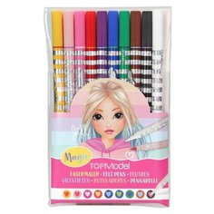 Фломастеры TOPModel цветные Волшебные, 10 цветов