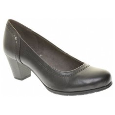 Туфли Jana женские демисезонные, размер 36, цвет черный, артикул 8-8-22462-27-001