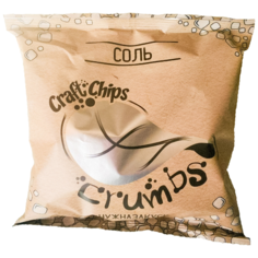 Чипсы crumbs картофельные с Солью, 1 уп.70 г