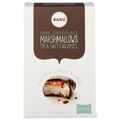 BARÚ Маршмеллоу в темном шоколаде "Карамель с морской солью", 120 г Baru