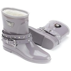 Резиновые полусапоги KEDDO, размер 36, серый