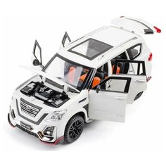Металлическая инерционная машинка "Nissan Patrol" 21 см (1:24) XLG