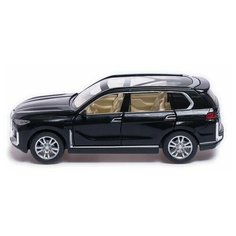 Машинка металлическая инерционная "BMW X7" 1:24 (черный) XLG