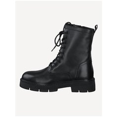 Ботинки берцы Marco Tozzi , размер 39 , черный