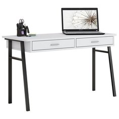 Письменный стол Polini kids Aviv 1450, ШхГ: 140х61.8 см, цвет: белый