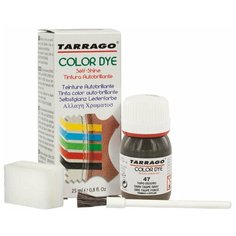 Стойкий краситель для всех видов натуральных и синтетических гладких кож Tarrago COLOR DYE, стекло, 25мл,TDC01/047 (DARK TAUPE GRAY) Темный асфальт