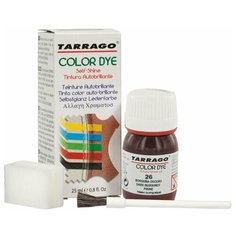 Стойкий краситель для всех видов натуральных и синтетических гладких кож Tarrago COLOR DYE, стекло, 25мл,TDC01/026 (DARK BURGUNDY) Чернослив
