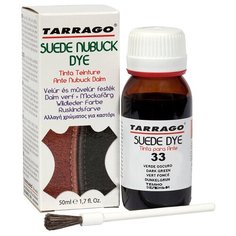 Стойкий краситель для окрашивания и изменения цвета обуви и одежды из замши, нубука, синтетической замши и аналогичных материалов. TARRAGO SUEDE DYE, 50мл, TDC16/033 (DARK GREEN) Темно-зеленый