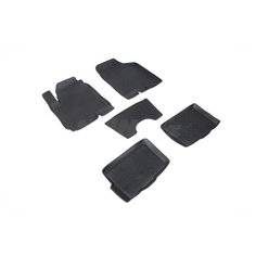 Seintex Резиновые коврики с высоким бортом для KIA Soul I 2009-2014