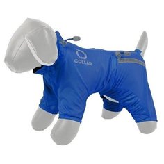Комбинезон для собак COLLAR, демисезонный, XS 30 (той-пудель, китайская хохлатая, пекинес, ши-тцу, цвергпинчер) синий