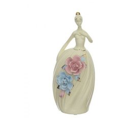 Фигурка декоративная "Ремеко. Девушка", 11х11х30 см, фарфор