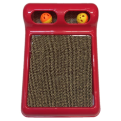 Когтеточка для кошек Geoplast игрушка с шариком Flipper 40x28x12 см Georplast