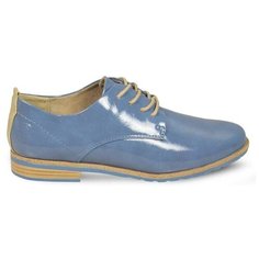Полуботинки дерби Marco Tozzi , размер 41 , голубой