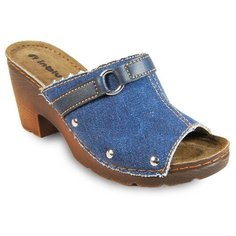 Сабо Inblu, размер 38, синий