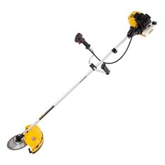 Триммер бензиновый DTL-33, 33 см3, неразъемная штанга, состоит из 2 частей Denzel [96261]