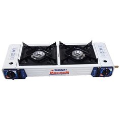Плита газ. Следопыт-maximum двойная (с переходником)