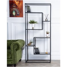 Стеллаж книжный Лофт, 86.4х30х199.2 см НАЙДИ