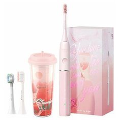 Электрическая зубная щетка Xiaomi (Mi) SOOCAS (V2 Pink), розовая