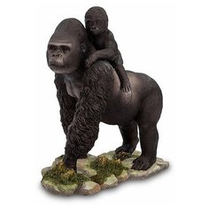 Статуэтка Горилла с детенышем WS-714 113-903022 Veronese