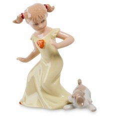 Фигурка Девочка с собачкой CMS-12/ 3 113-103183 Pavone