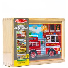 Транспорт, Melissa Doug (деревянный пазл)
