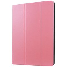 Чехол-обложка MyPads для Acer Iconia Talk S A1-724 7" тонкий умный кожаный на пластиковой основе с трансформацией в подставку розовый