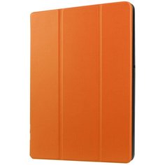 Чехол-обложка MyPads для Lenovo Miix 3 8.0 / Miix3-830 7.85 тонкий умный кожаный на пластиковой основе с трансформацией в подставку оранжевый