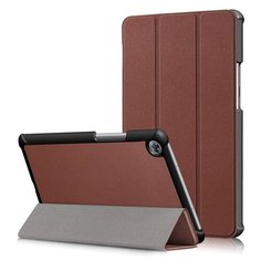 Чехол-обложка MyPads для Acer Iconia One B3-A10 / B3-A11 10.1/ Android 5.1 / NT.LB6EE.003 / MediaTek MT8151 1.7 GHz тонкий умный кожаный на пластиковой основе с трансформацией в подставку коричневый