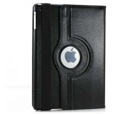 Чехол-подставка MyPads для Apple iPad Pro 11.0 2020 / 2021 (MHRA3 / 53) (MHWC3 /E3 /63 /93) (MHQU3 /W3 /Y3) ( MXDC2 ,MY2V2 ,MXE52) на пластиковой основе кожаный поворотный роторный оборотный с трансформацией в подставку черный