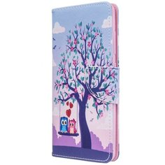 Необычный чехол-подставка MyPads для Samsung Galaxy S21 (SM-G991) тематика Совята