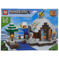 Конструктор Leduo Minecraft 6011 Зимний домик