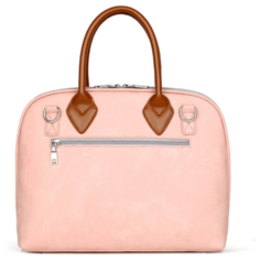 Сумка MyPads M159-332 для ноутбука Acer MSI Macbook Thinkpad,Redmibook, Matebook из качественной искусственной кожи женская модная красивая с ручкой для переноски и с ремнем через плечо (15-16 дюйм)