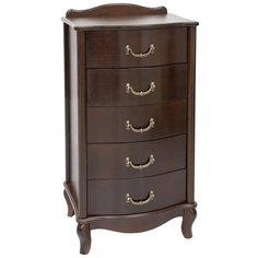 Комод "Джульетта" узкий (5 ящ.) Орех Leset
