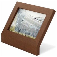 Фоторамка podium 10 х 15 см светлый орех, Umbra, светлый орех, арт: 1016769-1055 1016769-1055