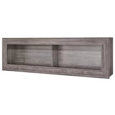 Полка навесная Anrex Тиффани 1V орех элия темный