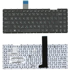 Клавиатура для ноутбука Asus AEXJ1U00010 черная без рамки, плоский Enter Sino Power