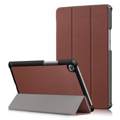 Чехол-обложка MyPads для Asus ZenPad 7.0 Z370C/Z370CG/Z370CG тонкий умный кожаный для пластиковой основе с трансформацией в подставку коричневый