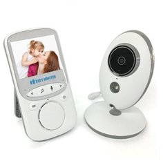 Многофункциональная беспроводная радио- видеоняня MyPads Baby monitor C127-515 ЖК- дисплей с колыбельными мелодиями и ночным видением