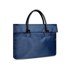 Сумка для ноутбуков MyPads M120-917 из качественного водонепроницаемого нейлонового материала с диагональю экрана 12.5 / 12.6 / 13" дюймов с ручкой для переноски синяя