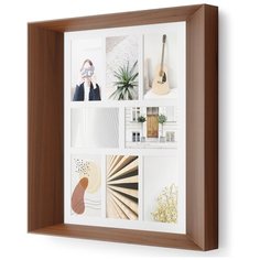 Фоторамка Lookout настенная 35 х 46 см светлый орех Umbra