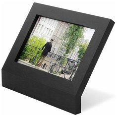 Фоторамка podium 10 х 15 см черная, Umbra, черный, арт: 1016769-040 1016769-040