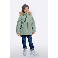 Куртка детская 30, 104, оливковый ШАЛУНЫ