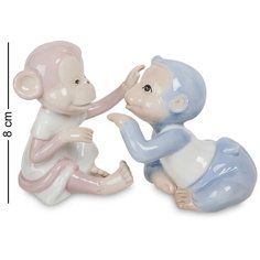 Фигурка декоративная Pavone "Обезьяны Теплая дружба JP-81/10", 107422