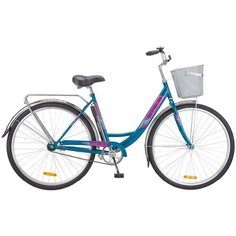 Городской велосипед STELS Navigator 345 28 Z010 (2019) морская волна 20" (требует финальной сборки)