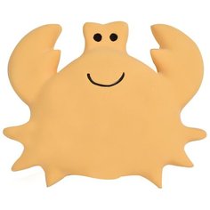 Прорезыватель-погремушка Tikiri My First Ocean Buddies Crab (97501) оранжевый