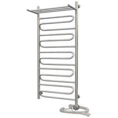 Полотенцесушитель электрический ЗИГ-ЗАГ с полкой 120х60 правый Акванерж