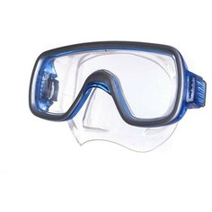 Маска для плав. Salvas Geo Md Mask , арт.CA140S1BYSTH, закален.стекло, силикон, р. Medium, синий